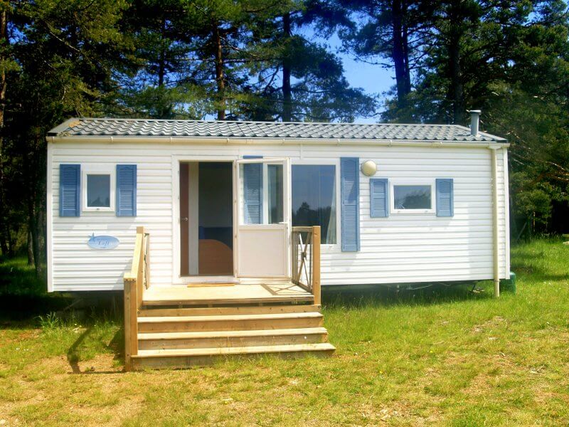 chalet bois 4 personnes à Millau dans les Cévennes