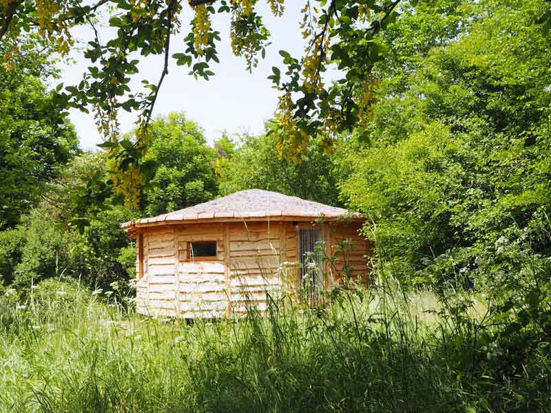 yourte dans les Cévennes pour 4 personnes